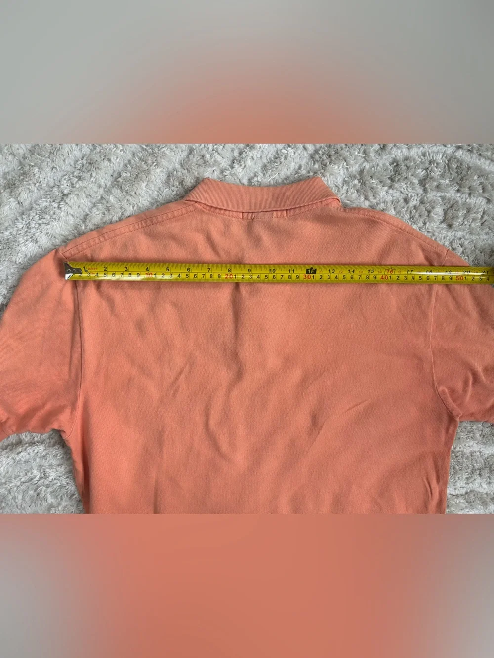 Ralph Lauren Men’s Orange Polo Shirt with Embroidered Pony